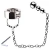 MenSteel Ballstretcher en métal avec Plug Boules Cbt Ass 36mm Plug 6 x 2.5cm